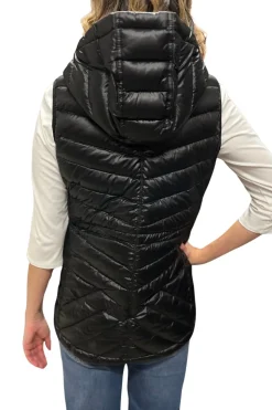 Silvermaple Collection Down Filled Puffer Vest | Black