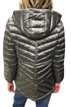 Silvermaple Collection Down Filled Puffer Jacket | Platinum