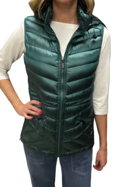 Silvermaple Collection Down Filled Puffer Vest | Basil