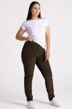 Silvermaple Collection Eva Cord Pant | Walnut