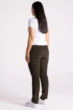 Silvermaple Collection Eva Cord Pant | Walnut