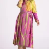 Silvermaple Collection Isle of Capri Dress | Pink Swirl