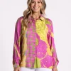 Silvermaple Collection Isle of Capri Shirt | Pink Swirl