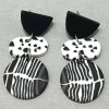 Silvermaple Collection Isabella Clay Earrings | Black