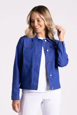 Silvermaple Collection Kate Jacket | Sapphire