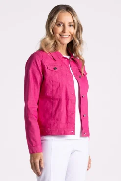 Silvermaple Collection Kate Jacket | Hot Pink