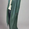 Silvermaple Collection Long Knit Coat | Seafoam