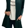 Silvermaple Collection Lucinda Merino Cardigan | Bottle Green