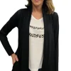 Silvermaple Collection Lucinda Merino Cardigan | Black