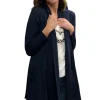 Silvermaple Collection Lucinda Merino Cardigan | Navy Marl