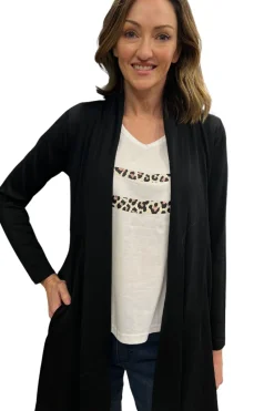 Silvermaple Collection Lucinda Merino Cardigan | Black