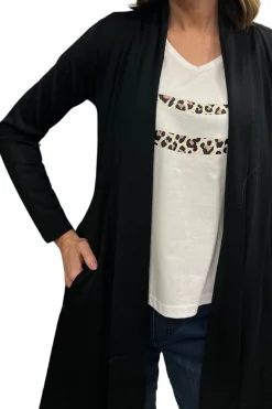 Silvermaple Collection Lucinda Merino Cardigan | Black