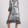 Silvermaple Collection Ophelia Button Through Dress | Vintage Haze