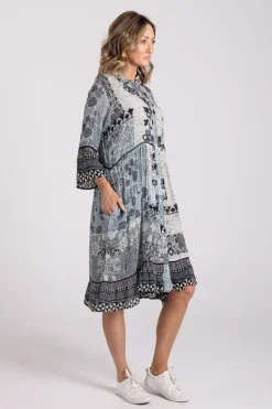 Silvermaple Collection Ophelia Button Through Dress | Vintage Haze