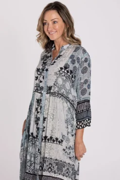 Silvermaple Collection Ophelia Button Through Dress | Vintage Haze