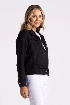 Silvermaple Collection Samantha Fray Edge Jacket | Black