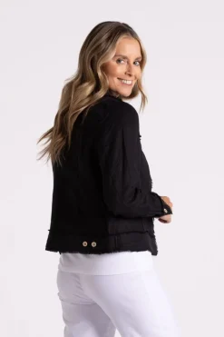 Silvermaple Collection Samantha Fray Edge Jacket | Black