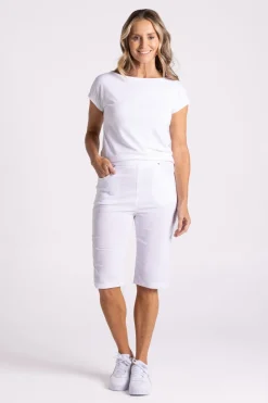 Silvermaple Collection The Ultimate Long Short | White