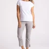 Silvermaple Collection The Ultimate 7/8 Pant | Platinum