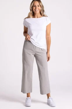 Silvermaple Collection The Ultimate Wide Leg Pant | Platinum