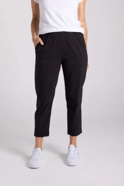 Silvermaple Collection The Ultimate 7/8 Cuff Pant | Black