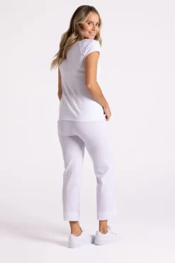 Silvermaple Collection The Ultimate Wide Leg Pant | White