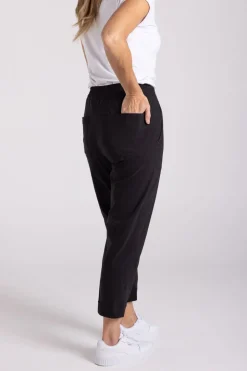 Silvermaple Collection The Ultimate 7/8 Cuff Pant | Black