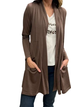 Sivermaple Collection Lucinda Merino Cardigan | Mocha