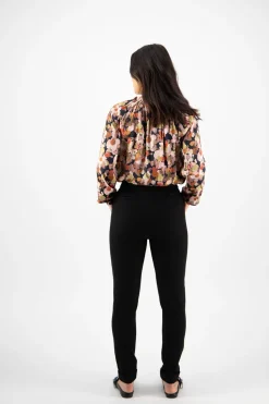 Skinny Leg with Cuff | Black