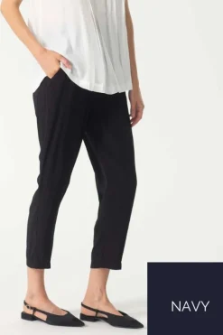 Soft Capri Pant | Navy