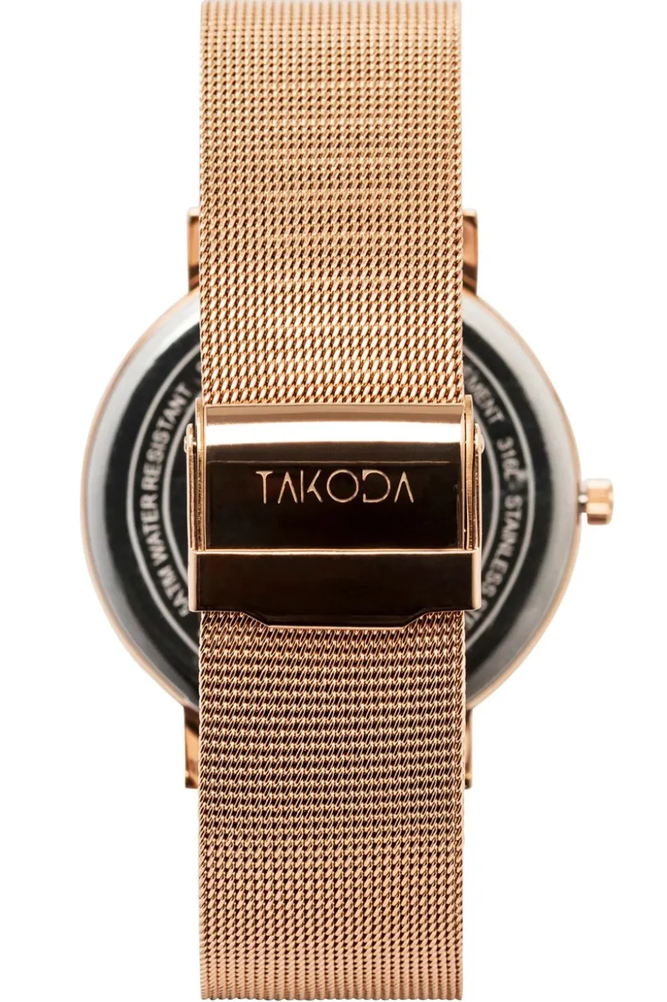 Takoda Lustre Watch | Rose Gold