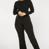 Tani Culotte Resort Pant | Black