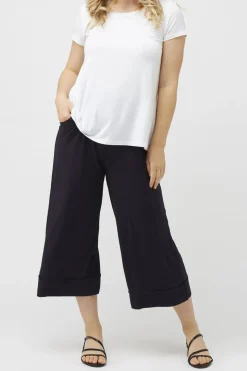 Tani Culotte Resort Pant | Navy
