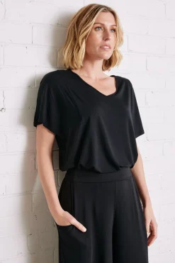 Tani Ivy Swing Tee | Black | 79811