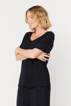 Tani Ivy Swing Tee | Black | 79811