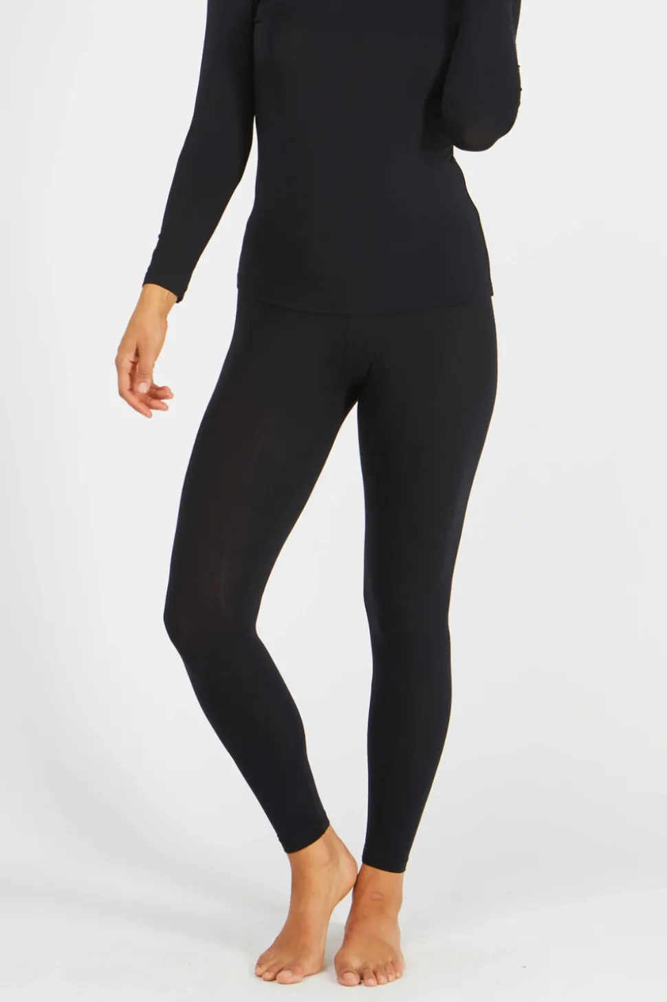 Tani Long Legging | Black