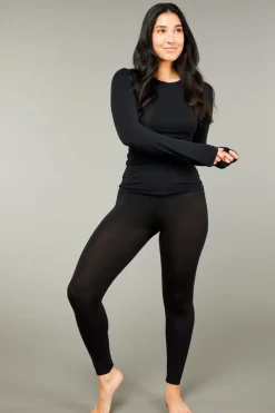 Tani Long Legging | Black