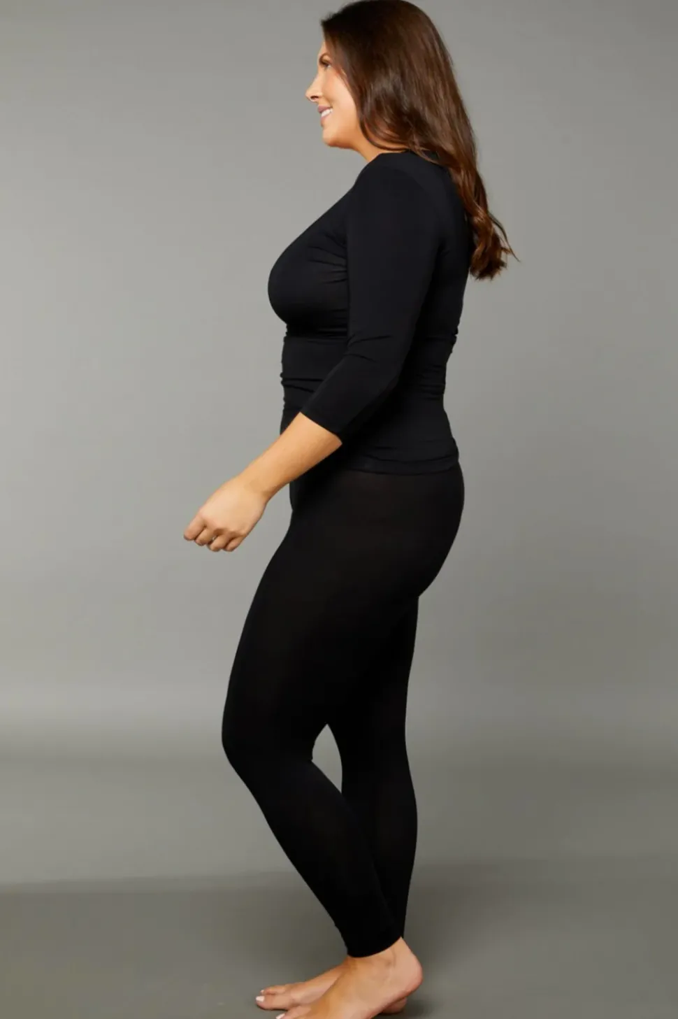 Tani Long Legging | Black