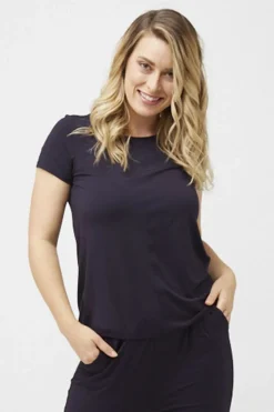 Tani Panel Tee | Navy | 79759