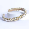 Taylor Jewelled Headband | Crystal Cream