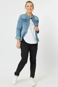 Threadz & Clarity Maggie Denim Jacket | Denim
