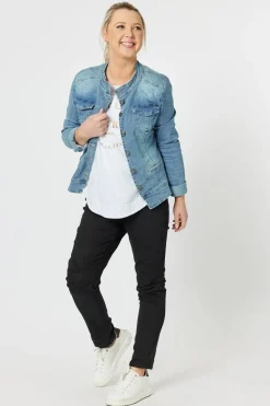 Threadz & Clarity Maggie Denim Jacket | Denim
