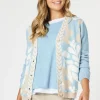 Threadz & Clarity Pasadena Cardigan | Blue/Natural