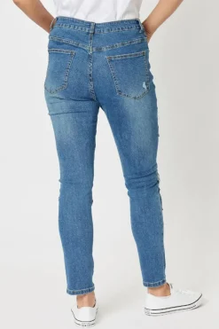 Threadz & Clarity Sofia Patch Jean | Denim