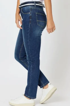 Threadz Sammi Slim Leg Jean | Dark Denim