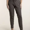 Two T's Ponte Panelled Legging | Clove