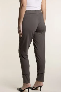 Two T's Ponte Panelled Legging | Clove