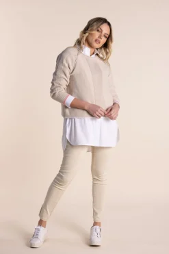 Two T's Poplin Shirt | White