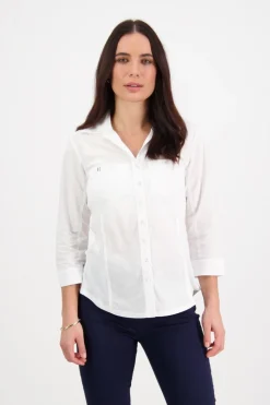 Vassalli Golf Shirt | White