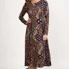 Vassalli Longline Swing Knit Dress | Rhapsody